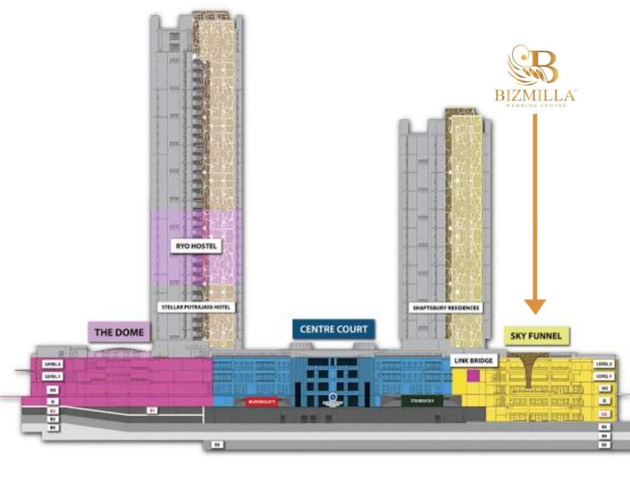 Shaftsbury Putrajaya 2Bilik By Cikyatie Leilighet Eksteriør bilde